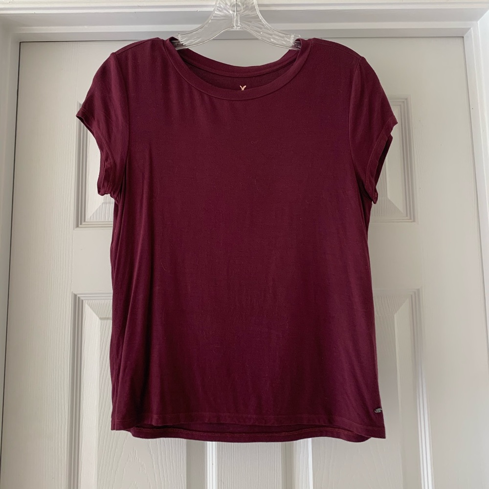 Super Soft Maroon Tee